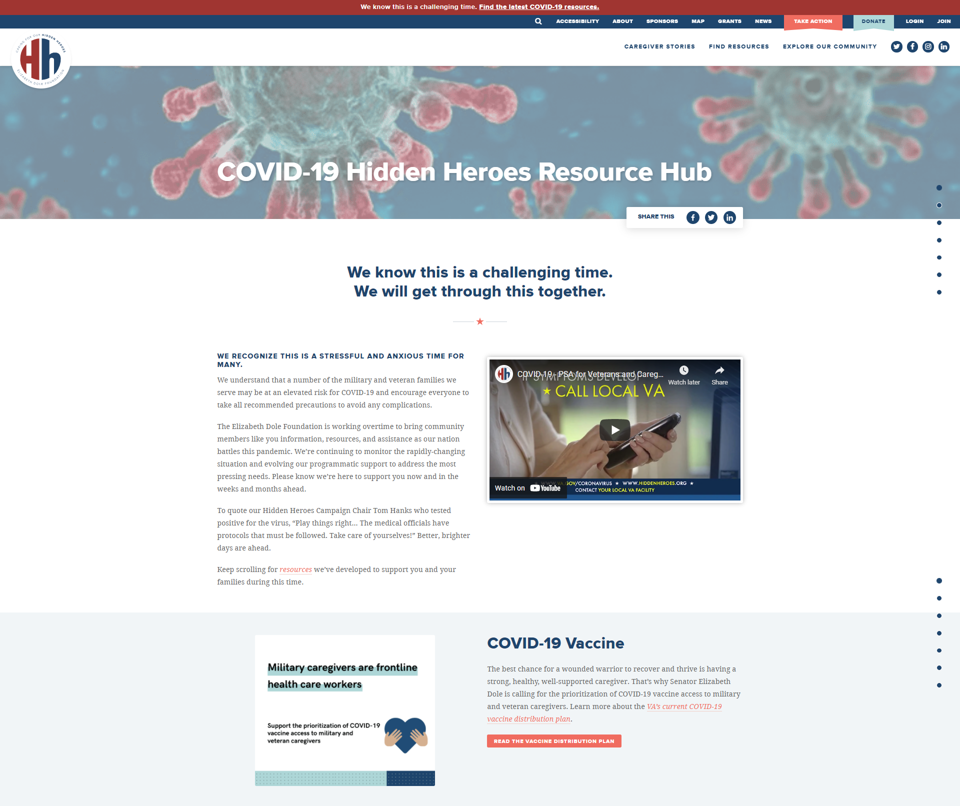COVID-19 Military Family Resource Hub