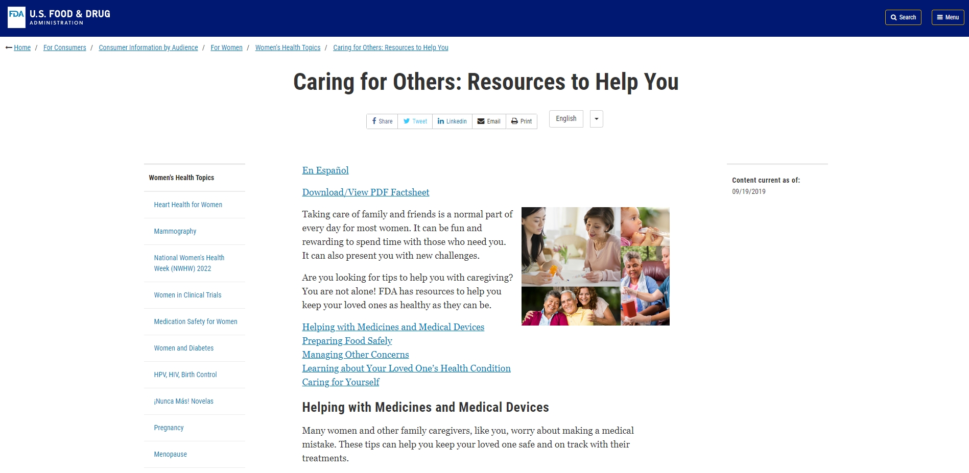 Caring for Others: Resources to Help You