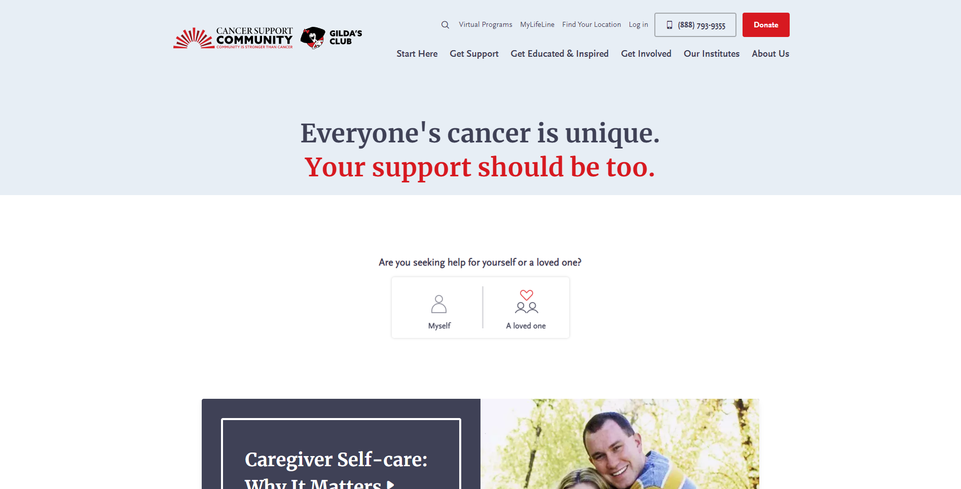 Cancer Support Community Helpline