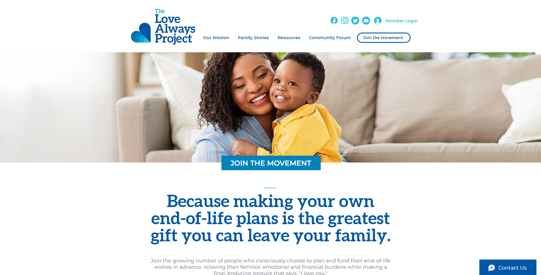 Because making your own end-of-life plans is the greatest gift you can leave your family