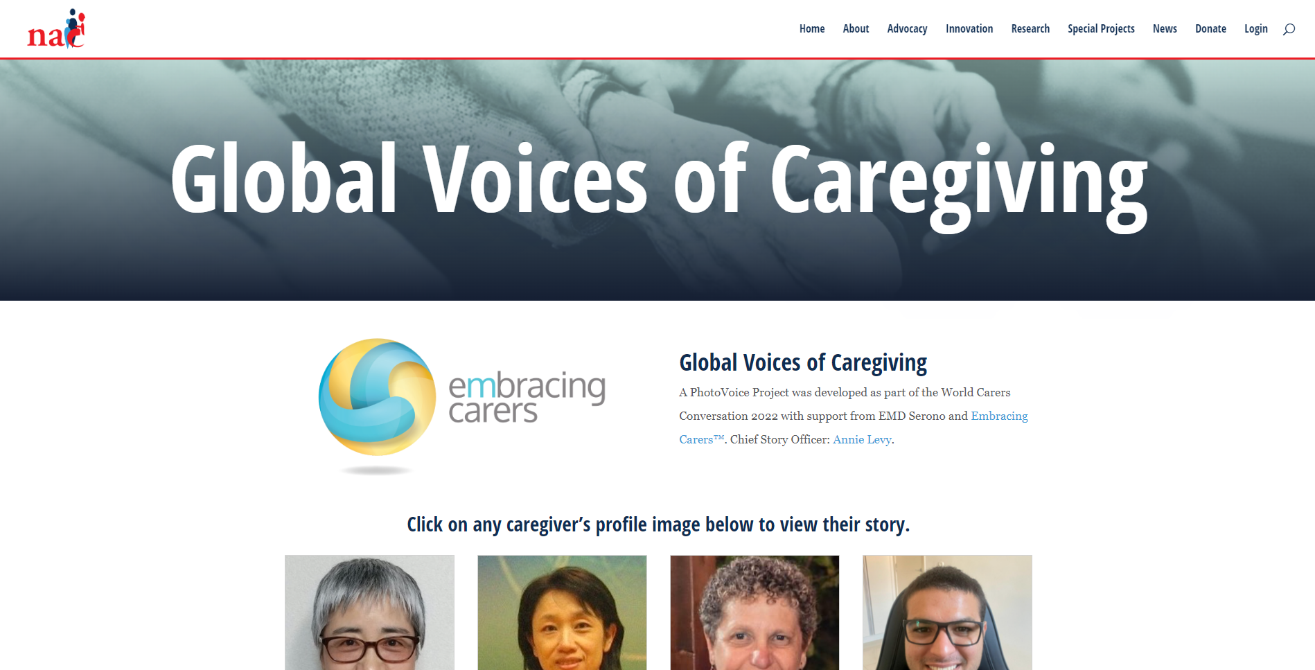 Global Voices of Caregiving
