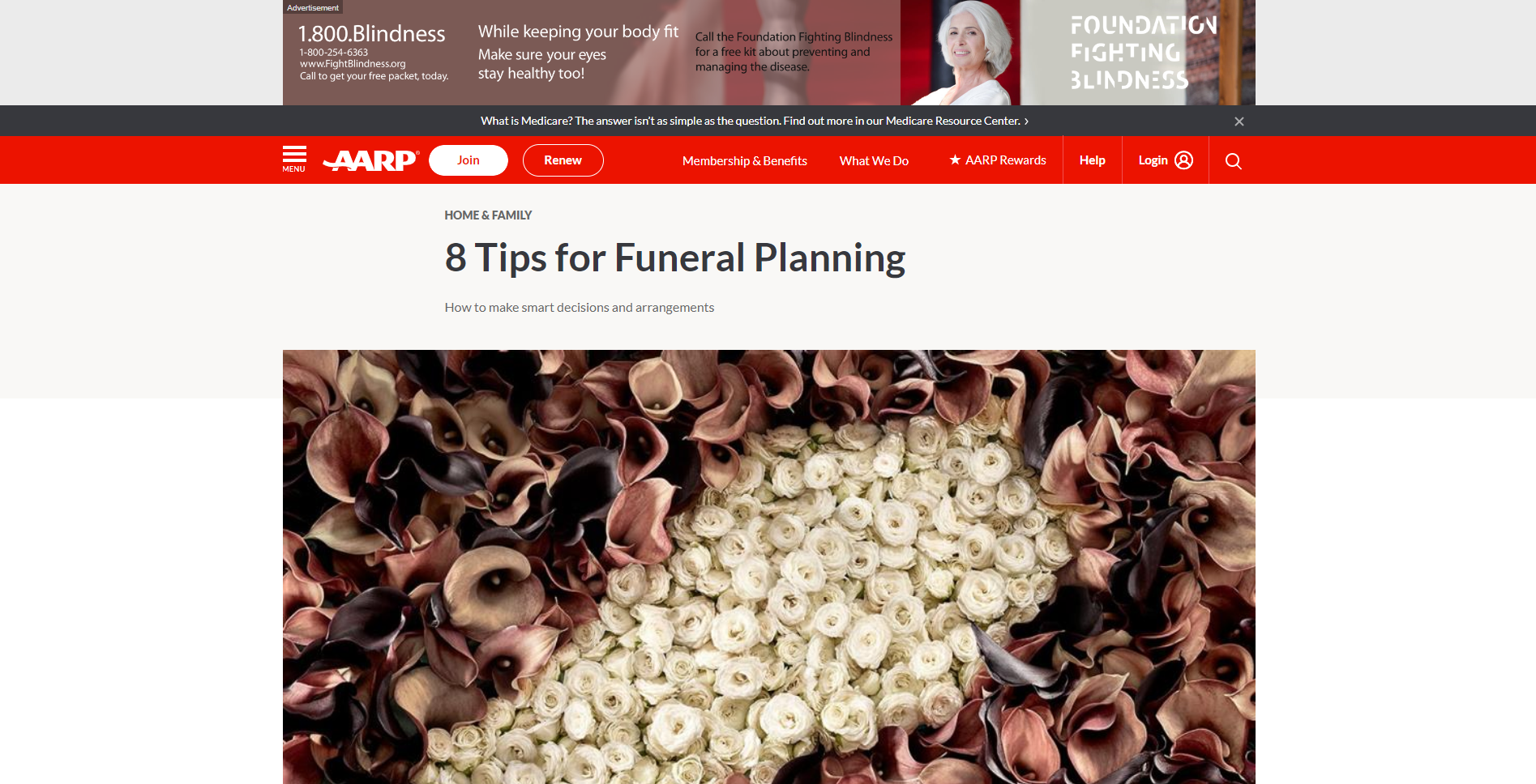 8 Tips for Funeral Planning
